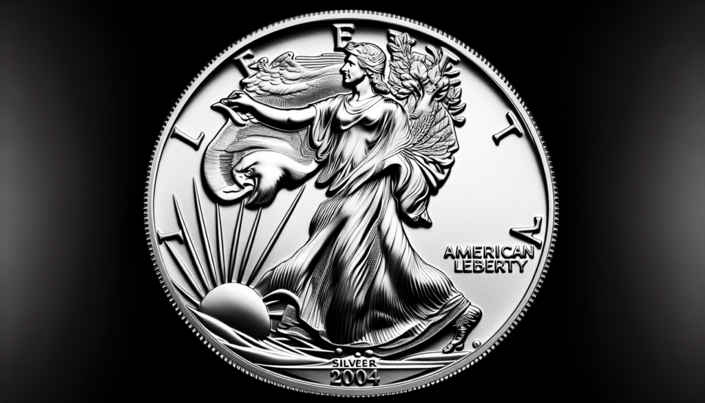 2004 (W) 1 oz American Silver Eagle Coin Gem Uncirculated (First Strike - Struck at the West Point Mint) $1 PCGS GEMUNC