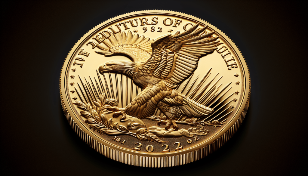 2022 No Mint Mark 1/10 oz American Gold Eagle Coin Brilliant Uncirculated with Certificate of Authenticity by Mint State Gold $5 Seller BU