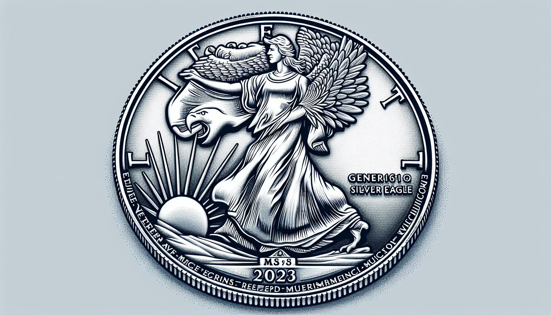 2023 1 oz American Silver Eagle Coin MS-70 Review