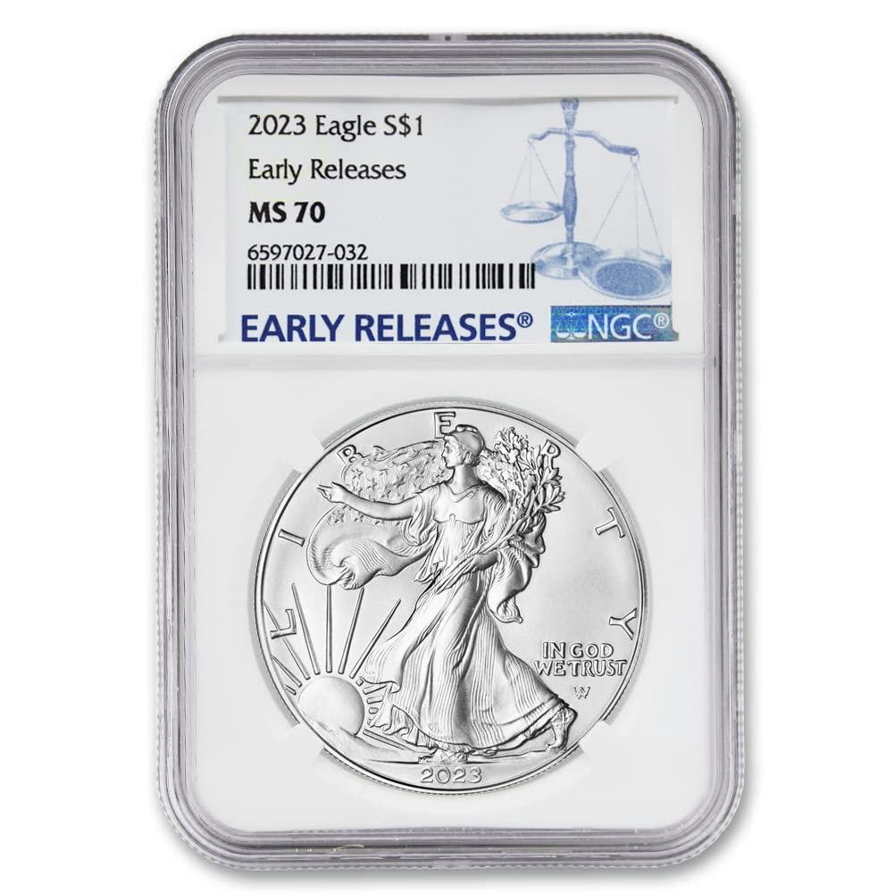 2023 Silver Eagle Bullion Coin MS-70 Review