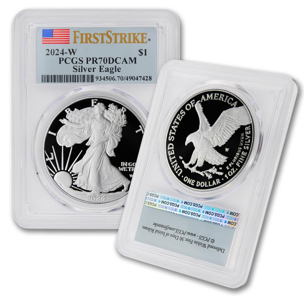 2024 W 1 oz Proof American Silver Eagle PR-70 Deep Cameo Review